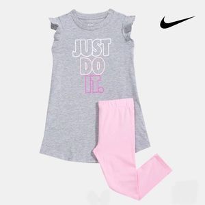 NEW! Girls Nike 2pc Tunic & Leggings Set